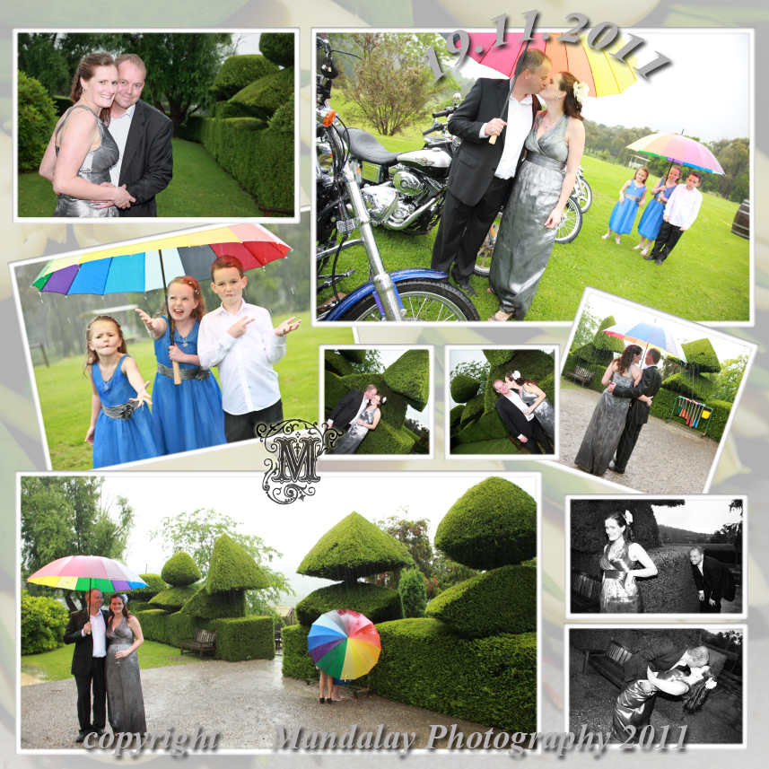 Yarra Valley Hedgend Maze Wedding Photos by Mandalay Photography
