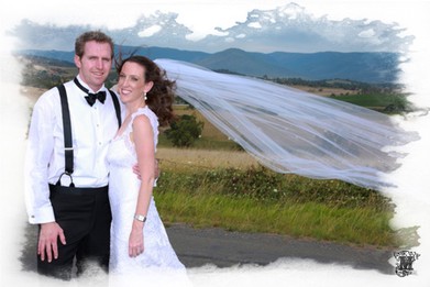 Sample Wedding Photo Book page layout